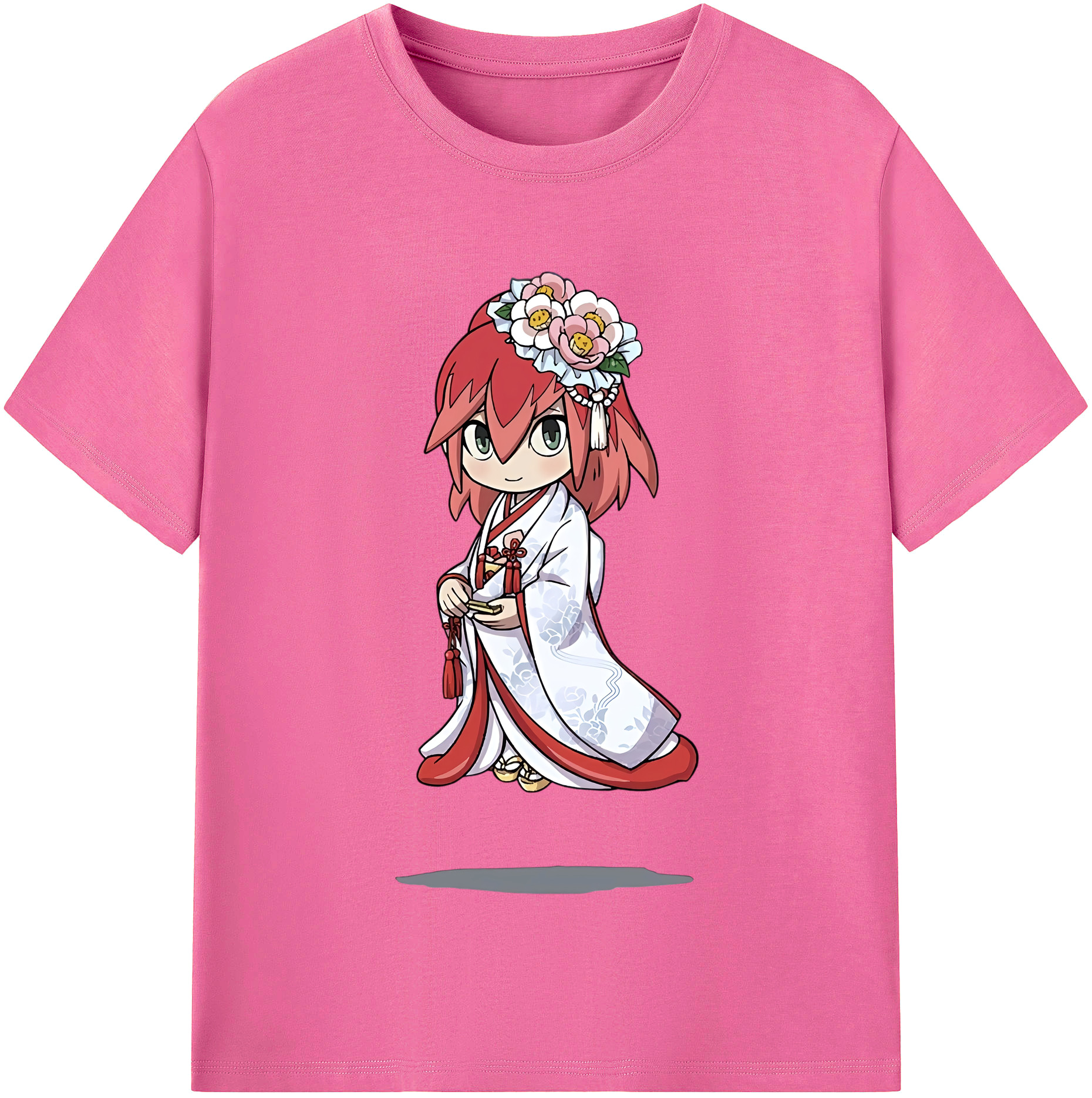 （画像用） 妖怪ウォッチ Yo-kai Watch レディースカジュアルプリントTシャツ（綿100％）